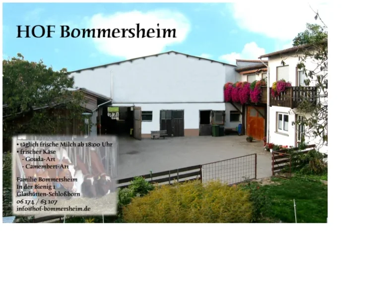 Hofladen Bommersheim - Hessen in Glashütten