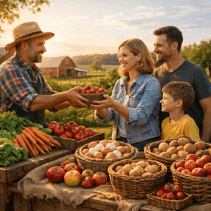 Regionale Direktvermarktung: Frische Hofprodukte aus der Nähe