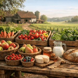 Regionale Lebensmittel direkt vom Hof: Frische Erzeugnisse in deiner Nähe